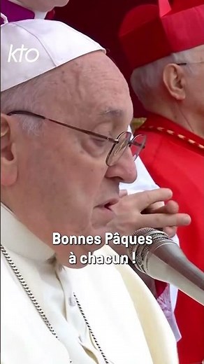 🟡« Bonnes Pâques à chacun » ! : le message du Pape pour Pâques 2024