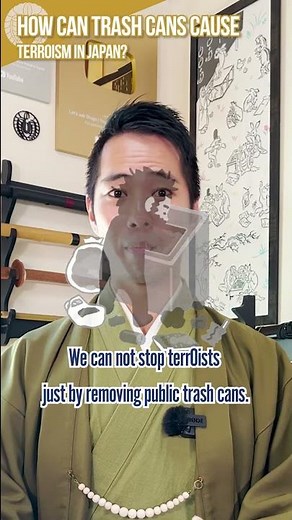 How Can Trash Cans Cause Terr0ism in Japan? #Shorts