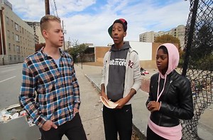 Powerful interviews with homeless people.