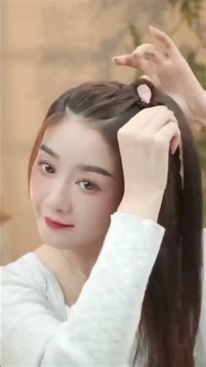 easy hairstyles for bignners#hair #hairstyle #haircare #longhair