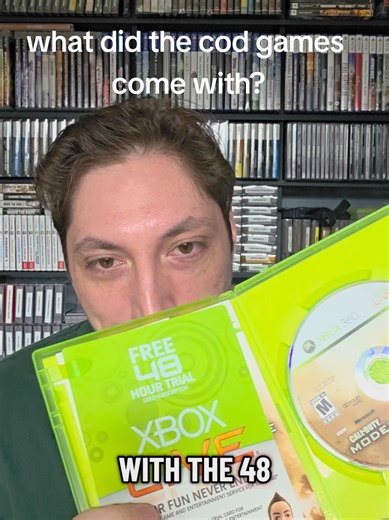 what did the xbox 360 #cod games come with? #cod4 #waw #mw2 #blackops