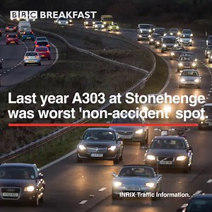 If you're travelling today you need to see this! 🚗🚛🚗🚛 | BBC Breakfast