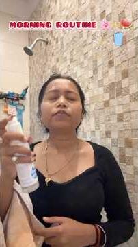 Morning routine 🫰🏻🌸✨ #viral #marriedlife #trendingshorts#viralshorts #skincare