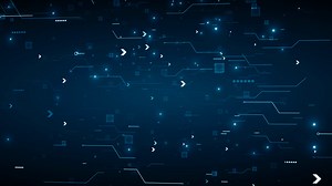 Digital Flow Data Stream Technology Stock Motion Graphics SBV-351790951 - Storyblocks