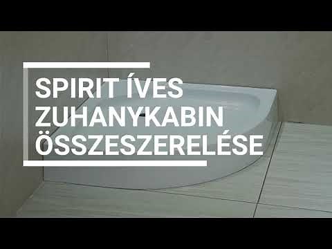 Leziter Spirit íves zuhanykabin összeszerelése