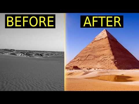 Complete Pyramid Construction Process | Foundation to Finished Structure