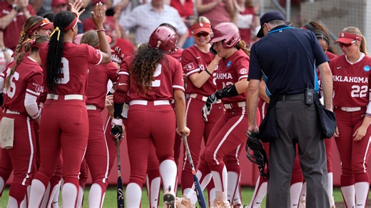 OU softball scores another WCWS trip after pouring it on Alabama to sweep super regional