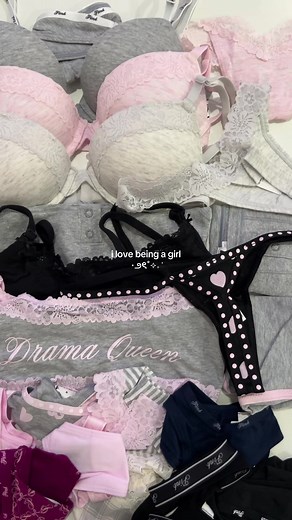 Cute Victoria's Secret Lace Bra & Thong Sets Haul