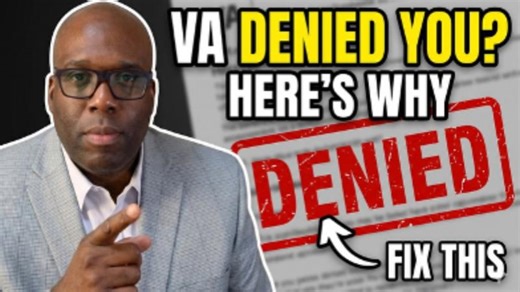 Why VA Claims Get Denied (It’s NOT What You Think) | Fix Your Claim FAST | Craig Carlton