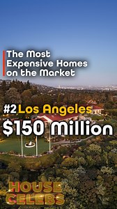 #2 Most Expensive Homes on the Market in Los Angeles: Robert & Marlyn Day's $150 Million Mansion Get ready to be amazed by one of the most expensive homes on the market in Los Angeles! Robert & Marlyn Day, a successful businessman and his wife, are selling their stunning $150 million mansion in Los Angeles. This luxurious estate features 12 bedrooms, 15 bathrooms, and spans over 30,000 SqFt. As a prominent figure in the business world, Robert Day is best known for his extensive investments and p