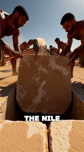Great Pyramid: Alien Blocks or Slave Blood? 😱👽 #shorts #pyramidsofegypt #history