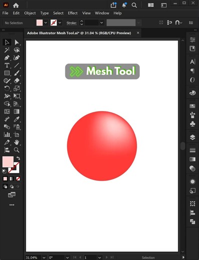 Mesh Tool | Adobe illustrator | Tips and Tricks