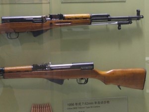 中国北方工业出口：国产民用版56式半自动步枪展示以及第一人称视角实弹射击_哔哩哔哩_bilibili