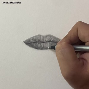 13K views · 635 reactions | Lips sketching using graphite pencil ✏️ #graphitepencil . Leave ❤️ if you like it  . . #graphiteart #pencildrawing #artist #artwork #drawingoftheday #lipsdrawing #pencilartist #drawingskills #graphitedrawing #trendingvideo #fbpost #sketchbook | Arjun sethi sketches | Facebook