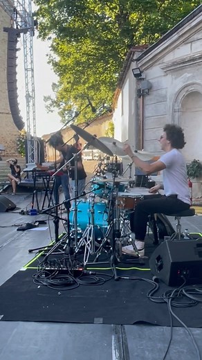 Gianluca Pellerito | First video from my latest performance at Monfort Jazz with @matteomancuso.guitar and @riccardoliva.bass Drum break in Falcon Flight More... | Instagram