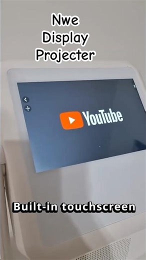 A2 PRO Screens Smart Touch Projector | Dual 7" Touch & 2.7" LCD Screen | 4K Supported 720p HD
