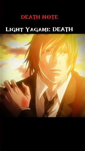 Death Note Yagami 🥶🔥#anime #deathnote #fypシ
