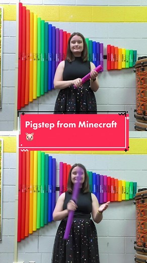 Exciting Pigstep Music Video from Minecraft