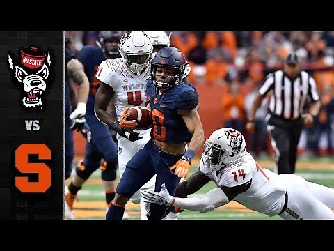 NC State vs Syracuse Football Highlight (2018)