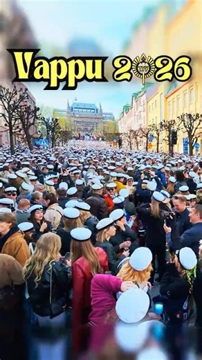 Vappu Finland 🇫🇮 May Day Festival in Turku #finnishtraditions