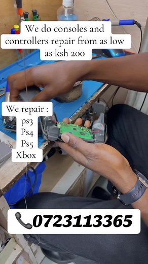Affordable Console and Controller Repairs in Accra