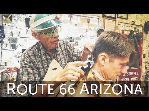💈 History & Haircut with National Treasure Guardian Angel of Route 66 | Seligman AZ