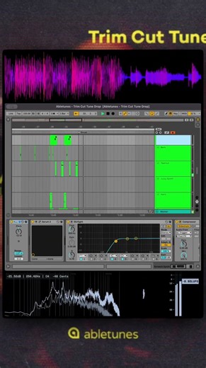 Skrillex Style Ableton Template Overview 🎛️ [Trim Cut Tune Drop]