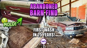 Chevy Caprice Gets First Wash After 25 Years in Barn