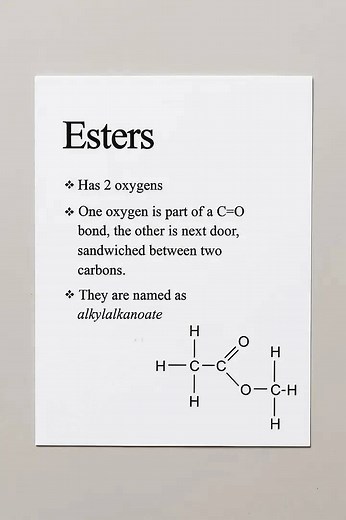 Esters | Chemistry Help