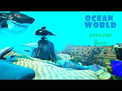 Ocean World 3D Exploration Game with Sharks and more - StraXartS