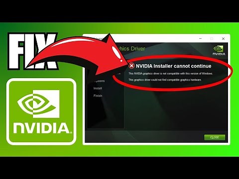 How To Fix NVIDIA Installer Cannot Continue in Windows 11 [2025]