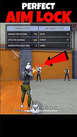 Perfect Aim Lock Headshot Trick 100% Working 😱