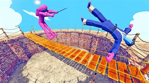 中世纪竞技场的杂技跆拳道 vs 每个单位 - 全战Tabs mod