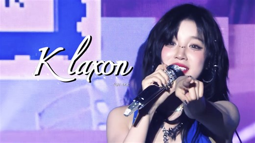 【4K中字】'完美的命定之人 请看我一眼'│'Klaxon'-(G)I-DLE 2024 WORLD TOUR I-DOL