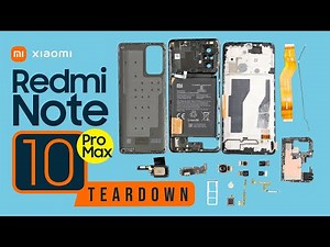 Xiaomi Redmi Note 10 Pro MAX Teardown | Screen Replacement 1