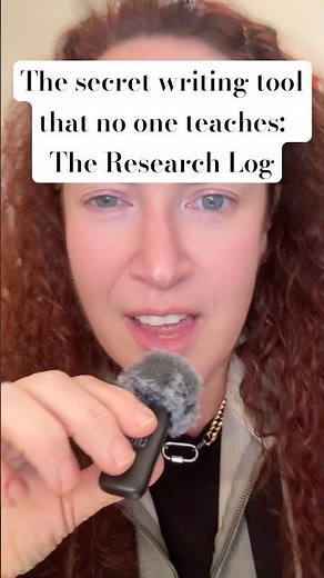 A research log is your best writing tool! #productivity