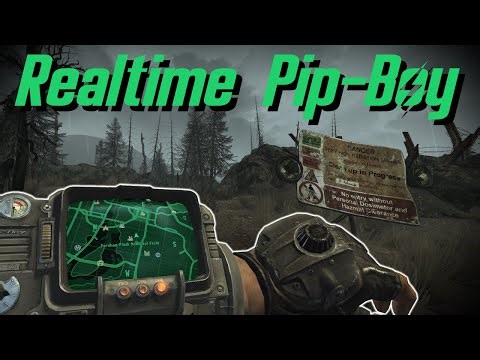 Realtime PipBoy Map - ESPless