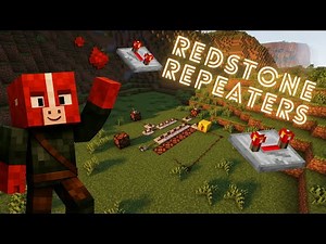 Minecraft | Redstone Repeater | Super Simple | Easy Peasy