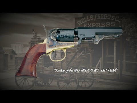 1849 Colt Pocket Pistol by A. Uberti