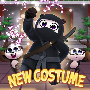 New event! Complete the Dojo Dash for a Ninja costume 🐼🎉 | Panda Pop