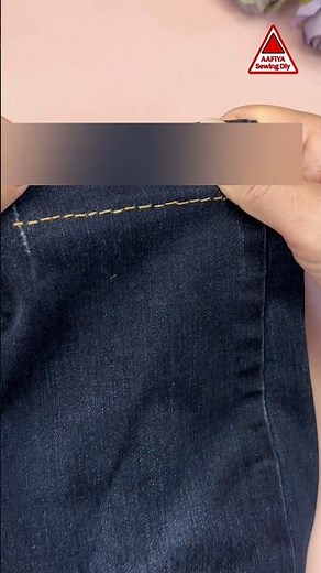 Hand-stitched hem stitch for trouser legsSewing tipsneedlework