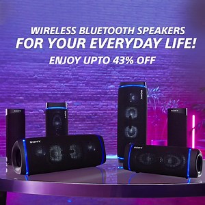 No matter what you do, make each session more fun with music on your favourite wireless range of Bluetooth #SonySpeakers. Don’t miss on the special festive offer. Shop now: https://amzn.to/2FUWVjK | Sony India