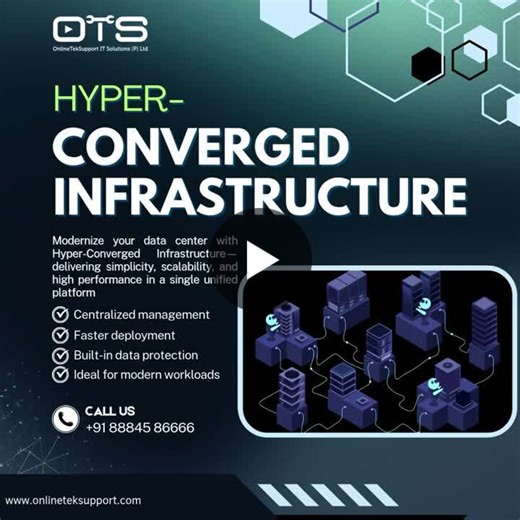 #hci #hyperconverged #datacenter #itinfrastructure #digitaltransformation #onlineteksupport #cloud #modernit | Onlineteksupport IT Solutions (P) Ltd