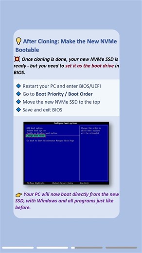 Transfer Windows from NVMe to NVMe
