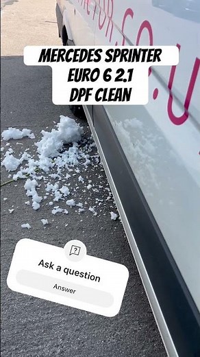 2020 Mercedes Sprinter Euro 6 2.1 DPF Clean P2463 Fix #automobile #mechanic