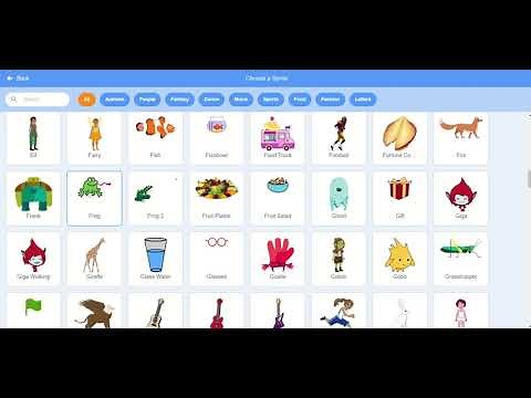 Frogger 01 - Choose a Sprite and Edit a Costume - Create a Video Game with Scratch