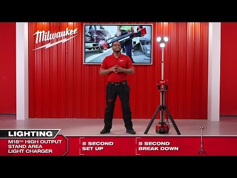 Milwaukee M18 HOSALC 0 High Output Stand Light Charger