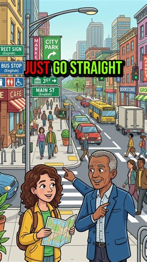 How to Ask for Directions in English | Real Conversation #shorts #speakconfidentenglish