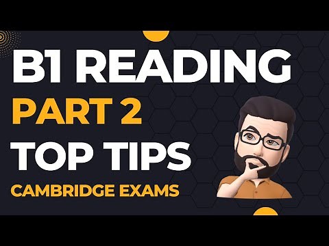 Cambridge Exams | PET B1 | Reading Part 2 | 2023