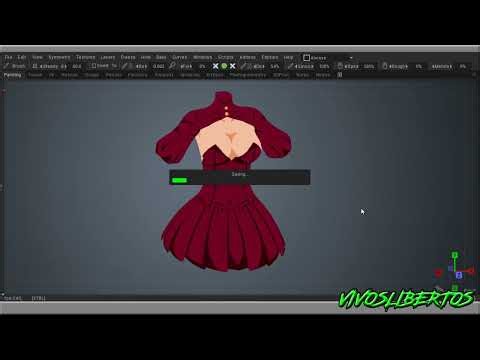 3D Anime Latex-ish Cel Shading Texturing